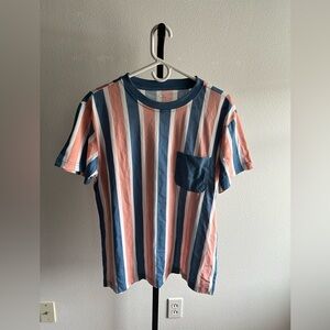 Striped T-Shirt with Pocket original use size medium